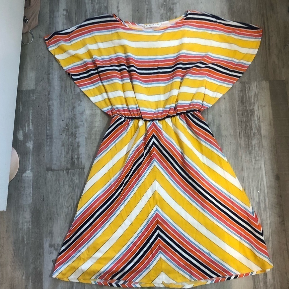 Trina Turk Multicolor Striped Dress - Picture 7 of 16